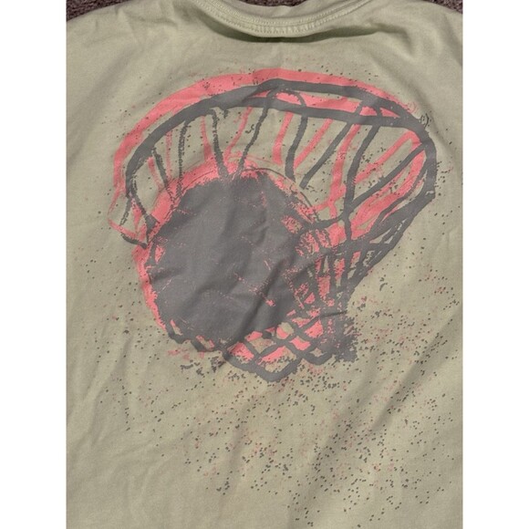 Jordan Flight Essential Green Graphic Tee Shirt Nike Air Jordan Size Large - Picture 4 of 6